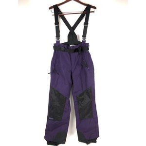 Vintage Columbia Purple Men’s Medium Ski Suspender Bib Snow Pants
